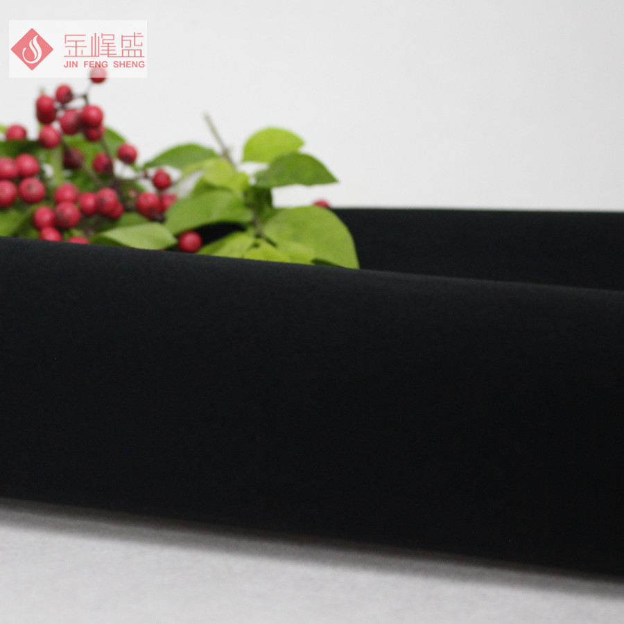 黑色環保植絨布,背膠植絨布,包裝內襯