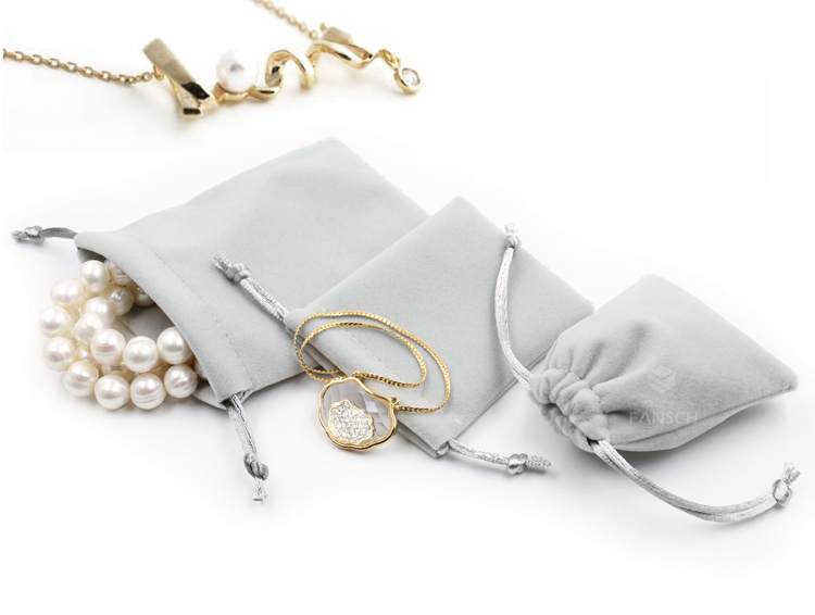 珠寶首飾絨布袋,棉布底植絨布,金峰盛植絨