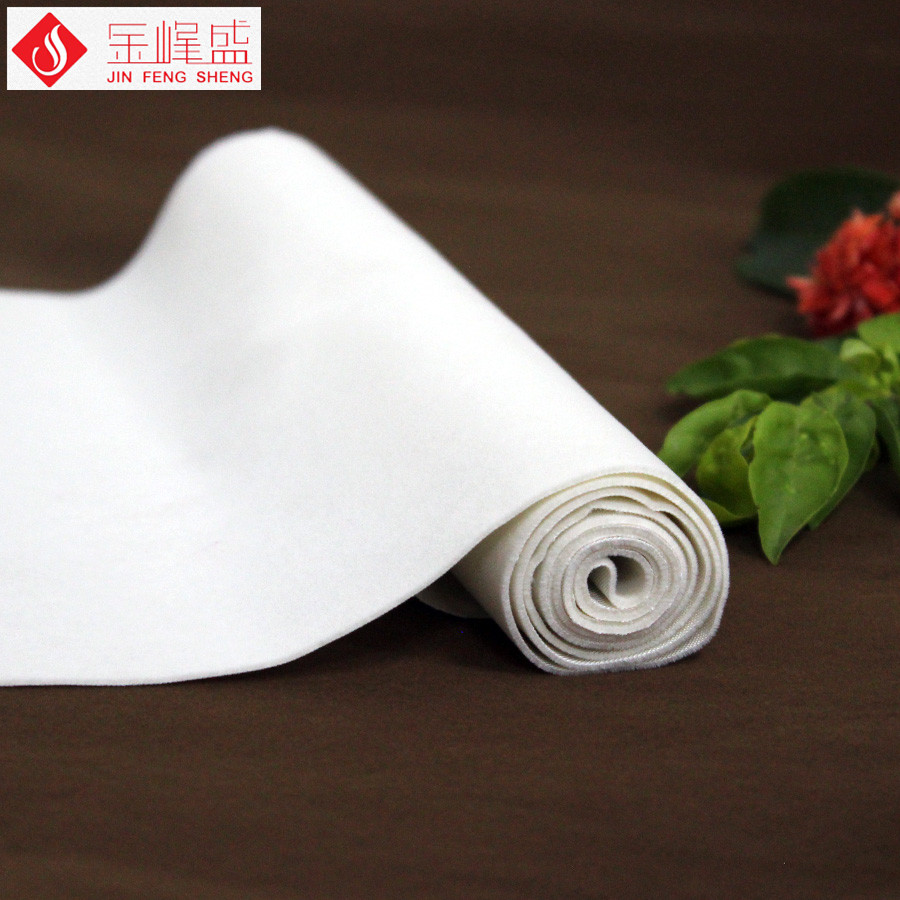 白色棉布底長毛植絨布,金峰盛植絨布
