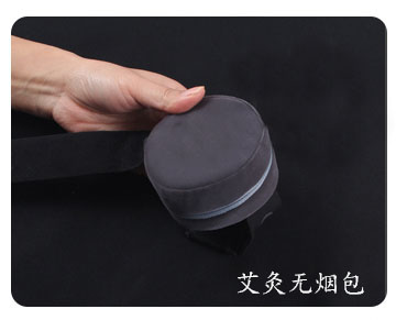 艾灸無煙包與植絨布的應用
