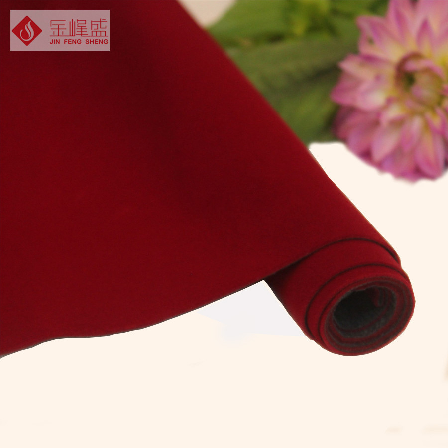 紅色針織短毛植絨布(A03.D1.0430) 紅色針織短毛植絨布(A03.D1.0430)