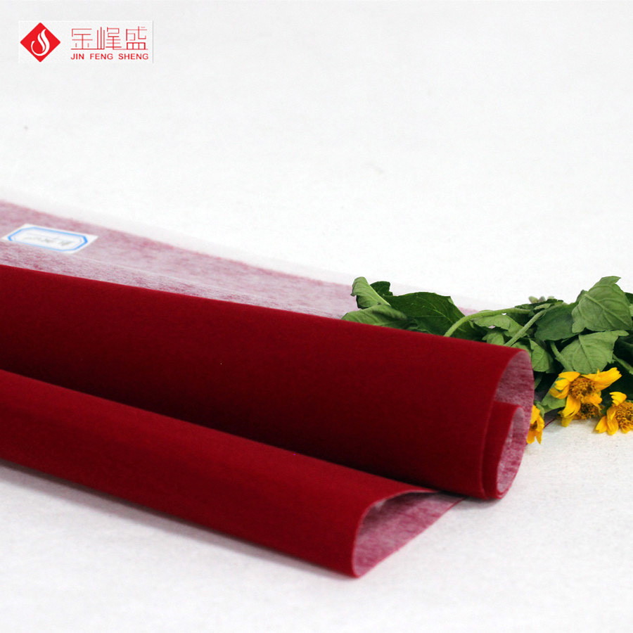 紅色無紡短毛植絨布(A00.D1.0042) 紅色無紡短毛植絨布(A00.D1.0042)