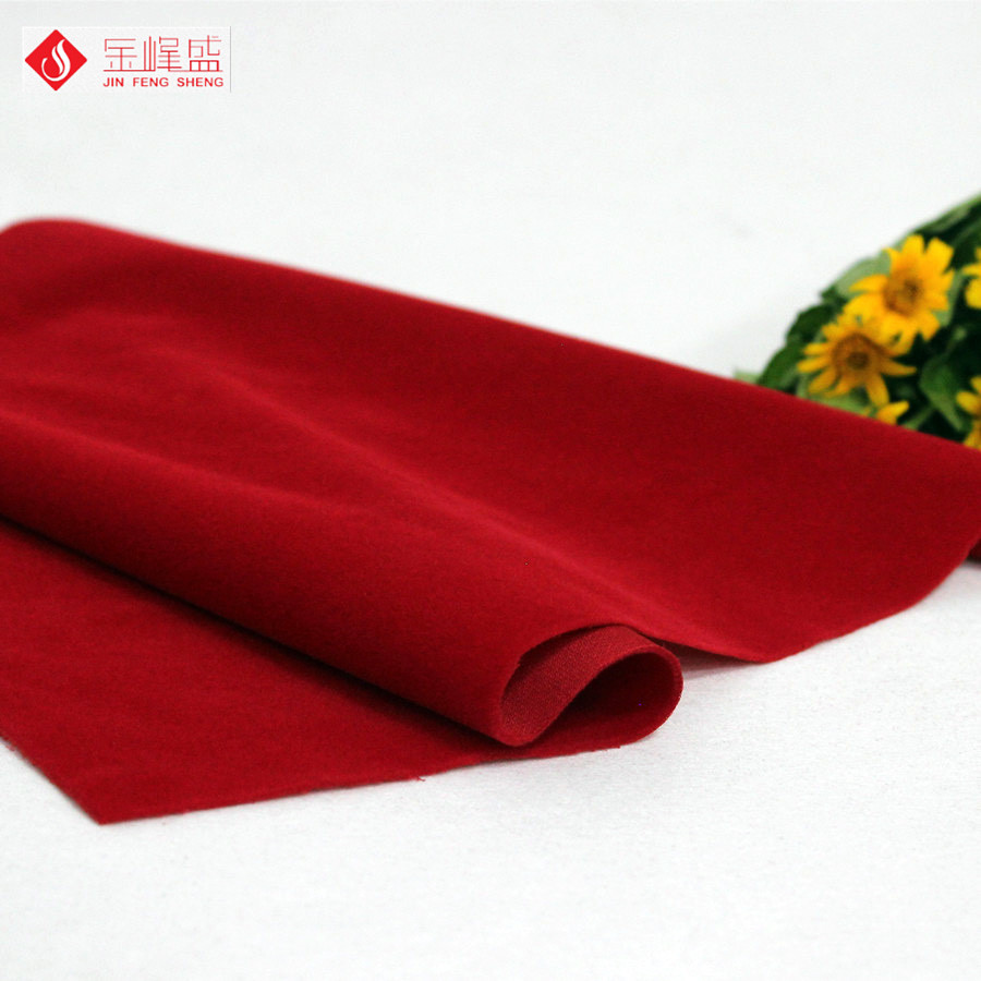 紅色針織底長毛植絨布(A03.C1.0019) 紅色針織底長毛植絨布(A03.C1.0019)