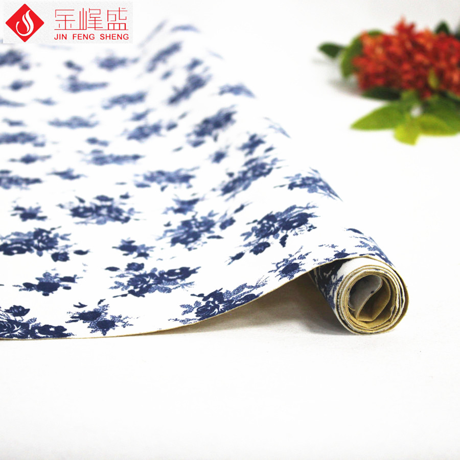 白色印花植絨布 白色印花植絨布