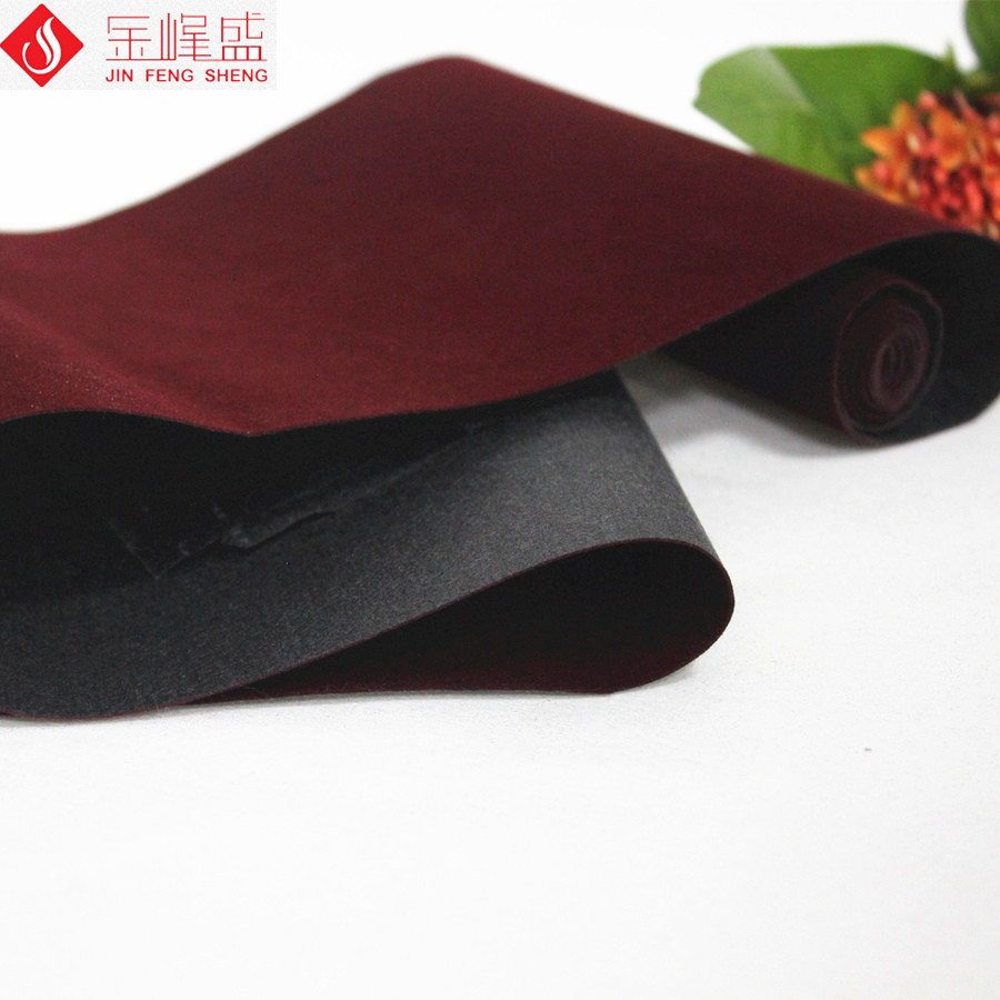 深紅色無(wú)紡短毛植絨布(A00.D1.1350) 深紅色無(wú)紡短毛植絨布(A00.D1.1350)