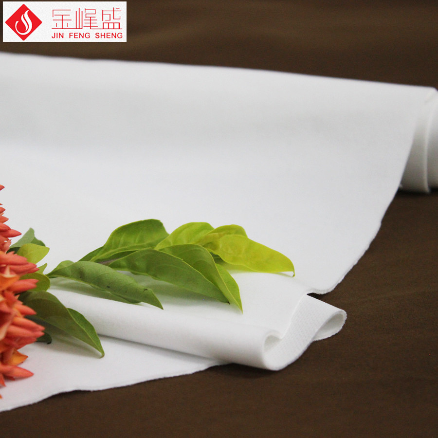 白色針織底長毛植絨布(G03.C1.0517) 白色針織底長毛植絨布(G03.C1.0517)