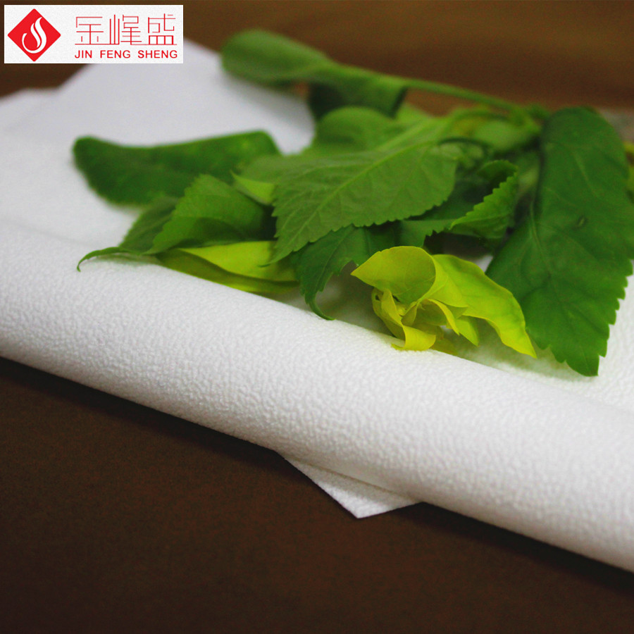 白色水刺底珠粒植絨布(G01.P1.1447) 白色水刺底珠粒植絨布(G01.P1.1447)