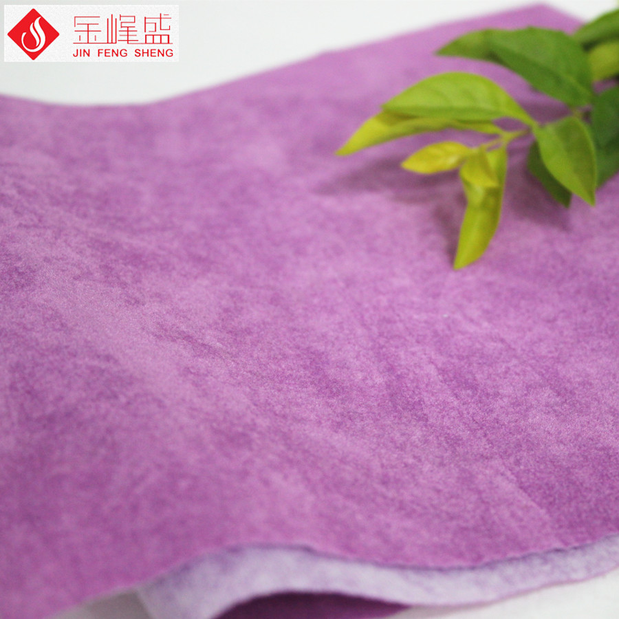 粉紫色水刺揉紋植絨布(K01.L1.1590) 粉紫色水刺揉紋植絨布(K01.L1.1590)