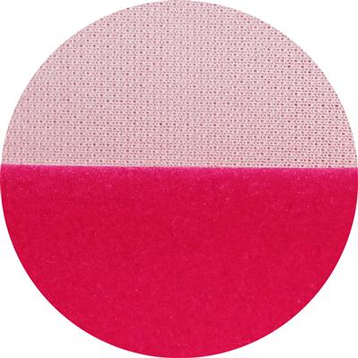 玫紅色針織底長毛絨布 玫紅色針織底長毛絨布