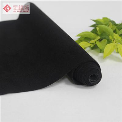 黑色水刺短毛植絨布(B01.D1.1383) 黑色水刺短毛植絨布(B01.D1.1383)