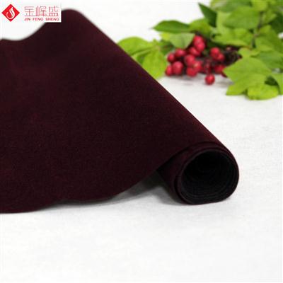 深紅色無紡底短毛(A00.D1.0715) 深紅色無紡底短毛(A00.D1.0715)