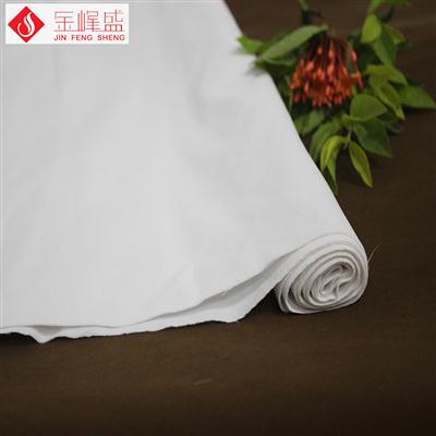 白色綢布底雙面植絨布 白色綢布底雙面植絨布