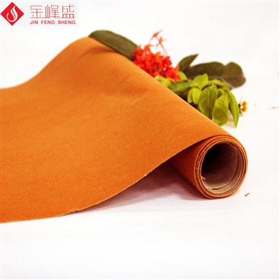 橙色無紡底短毛植絨布(F00.D2.0698) 橙色無紡底短毛植絨布(F00.D2.0698)