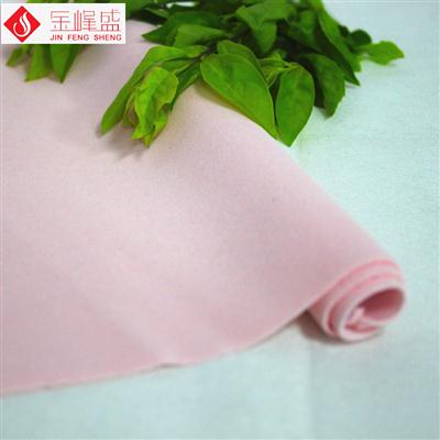 化妝品包裝袋植絨布 針織底粉紅色長毛植絨布(A03.C1.1604) 化妝品包裝袋植絨布 針織底粉紅色長毛植絨布(A03.C1.1604)