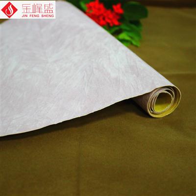 粉紅色水刺底揉紋背膠植絨布(A01.L2.1038) 粉紅色水刺底揉紋背膠植絨布(A01.L2.1038)