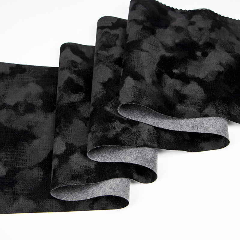 黑白斑馬紋印花植絨布 黑白斑馬紋印花植絨布